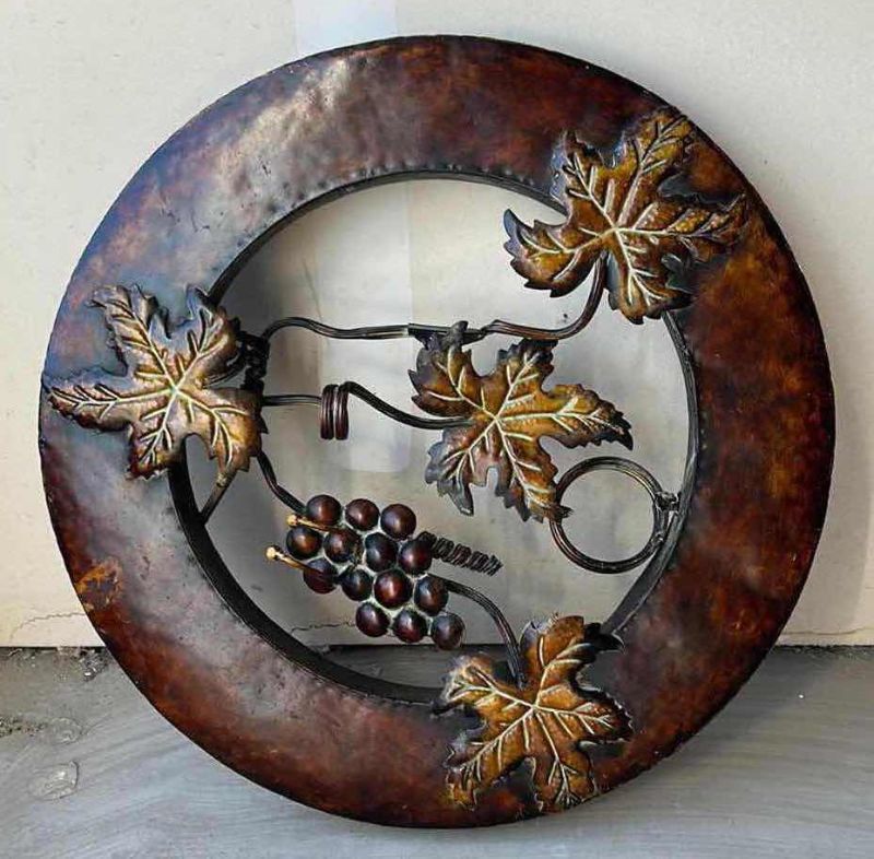 Photo 1 of IRON WALL DECOR 25” ROUND