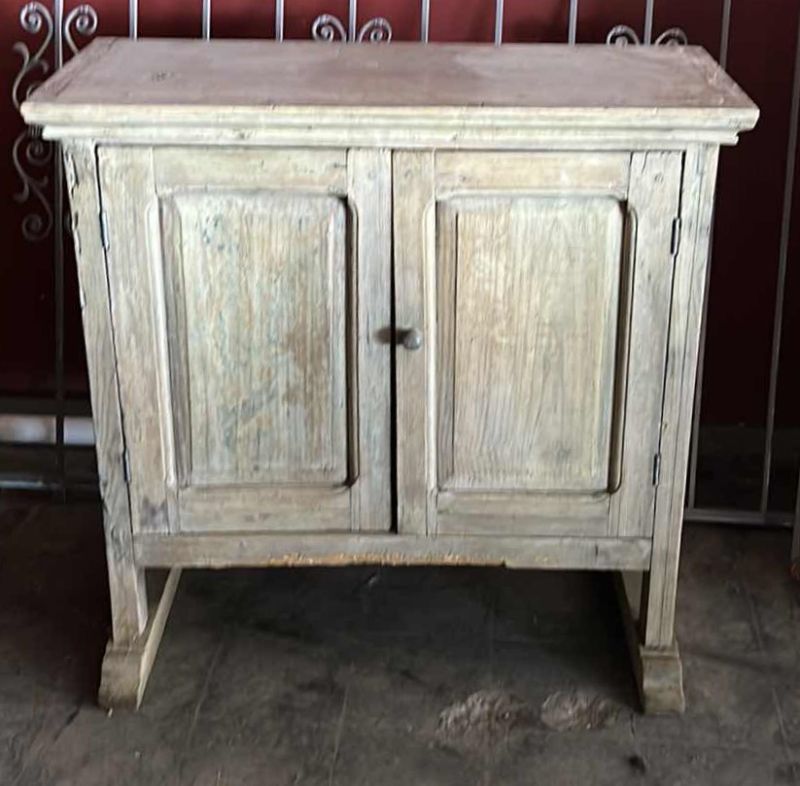 Photo 1 of RUSTIC WOOD CABINET 
38 1/2“ x 17“ x 37 3/4“