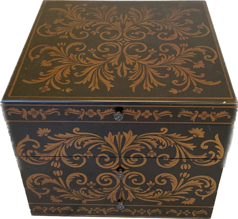Photo 1 of TUSCAN STYLE WOOD BOX DECOR WITH  STORAGE 16“ x 16“ H 14 “