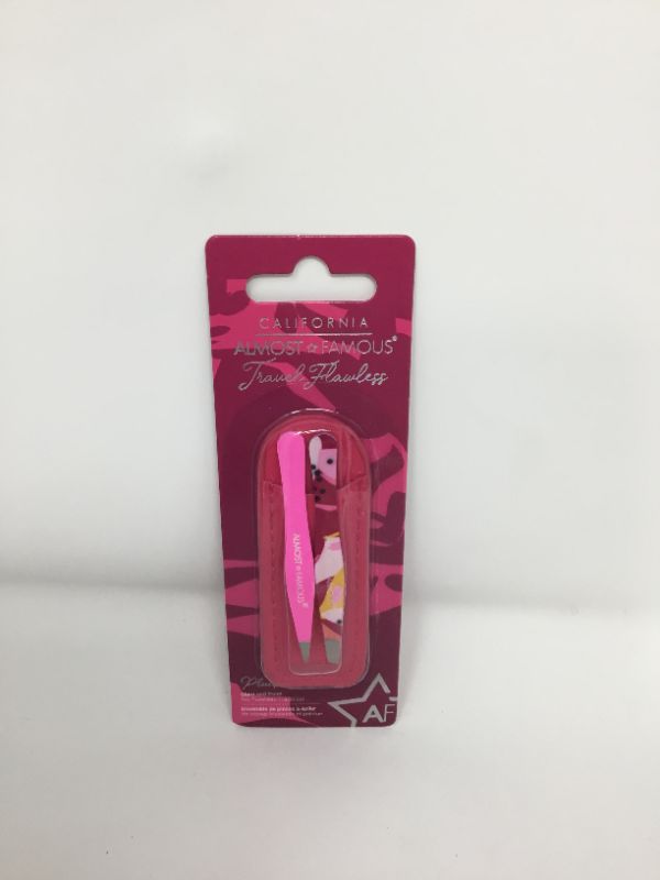 Photo 2 of IN A HURRY? WE’VE GOT YOU COVERED WITH OUR TRAVEL FLAWLESS PLUCK IT DUO! THIS DUO INCLUDES ONE SLANT TWEEZER TO STRUCTURE YOUR ARCHES AND ONE POINT TWEEZER FOR HARD TO REACH IN GROWN HAIRS ALL OF WHICH TO SATISFY ALL GROOMING NEEDS NEW COLOR PURPLE