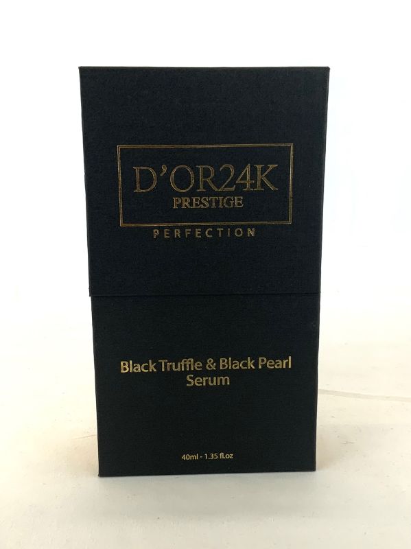 Photo 1 of BLACK TRUFFLE AND BLACK PEARL SERUM DIMINISH DEEP LINES AND WRINKLES WHICH WORKS WITH SKINS NATURAL RENEWAL PROCESS TO PROMOTE YOUTHFUL APPEARANCE AND TO SOOTHE STRESSED SKIN NEW IN BOX 