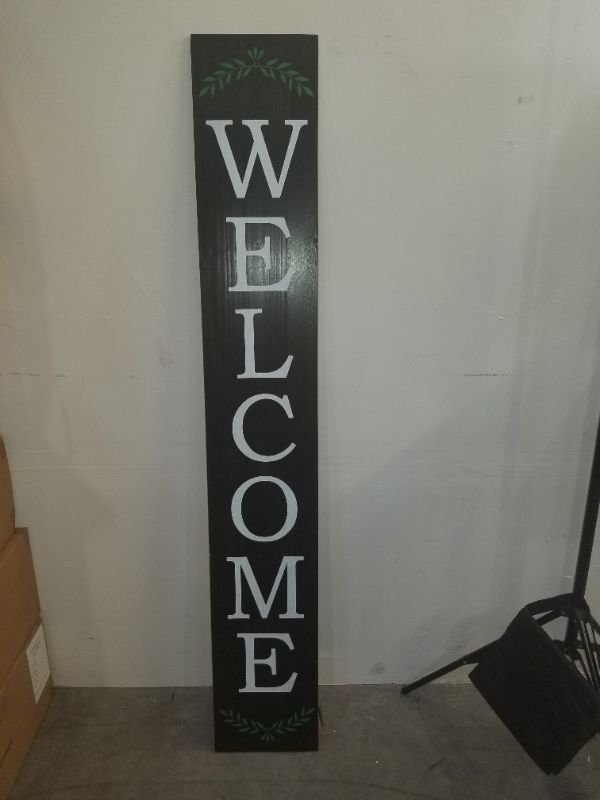 Photo 2 of DOUBLE SIDED WELCOME SIGN NEW 