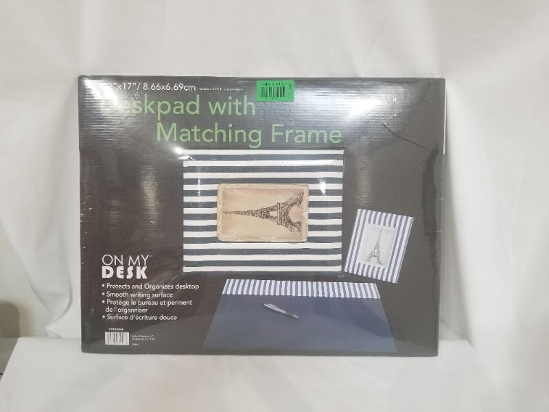 Photo 1 of DESKPAD 22x17 WITH MATCHING PICTURE FRAME NEW 