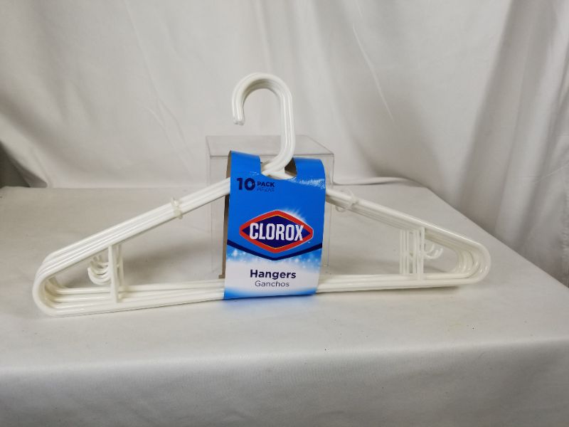 Photo 1 of 10 PACK WHITE HANGERS NEW 