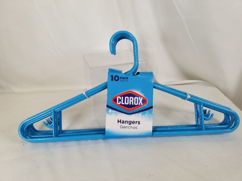 Photo 1 of 10 PACK BLUE HANGERS NEW 
