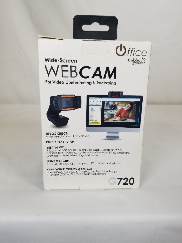 Photo 2 of WIDE SCREEN WEBCAM PLUG IN AND USE COMPATABLE TO MOST SYSTEMS NEW 

