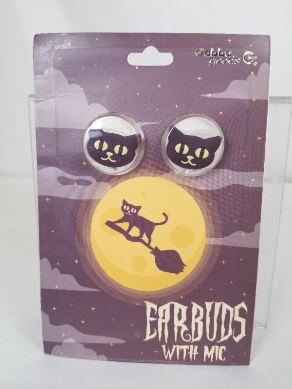 Photo 1 of CAT STYLE EAR BUDS WITH MIC NEW 