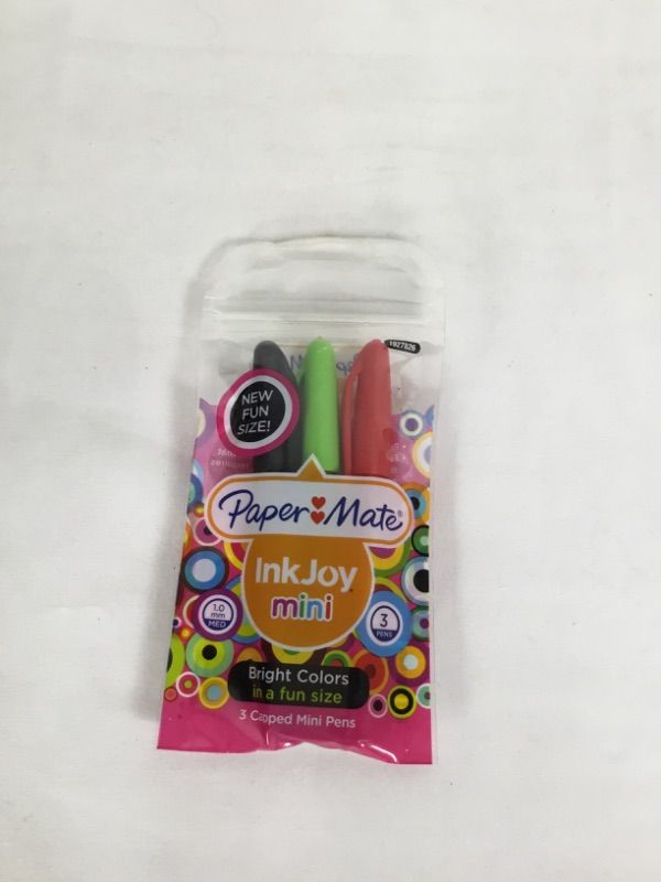 Photo 1 of PAPER MATE INK JOY MINI 3 SET NEW