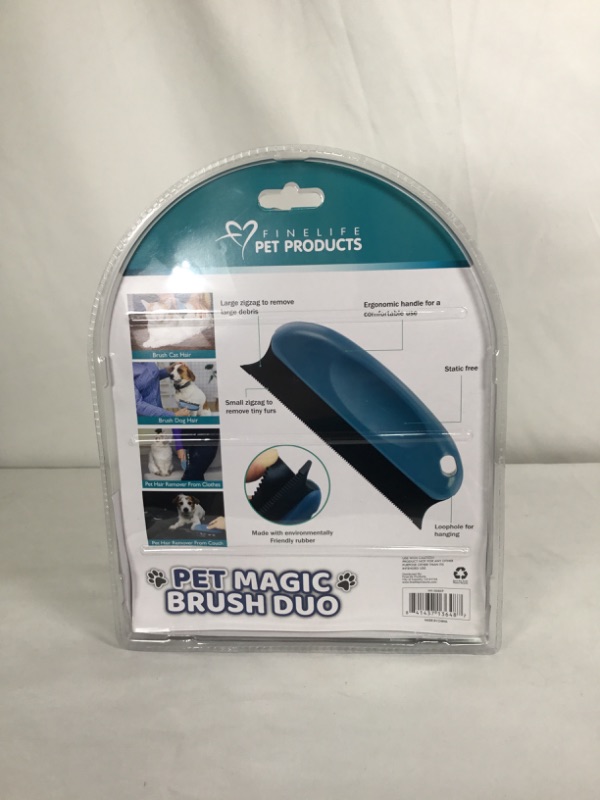 Photo 2 of PET MAGIC BRUSH DUO FINE LINE PET PRODUCTS NEW 