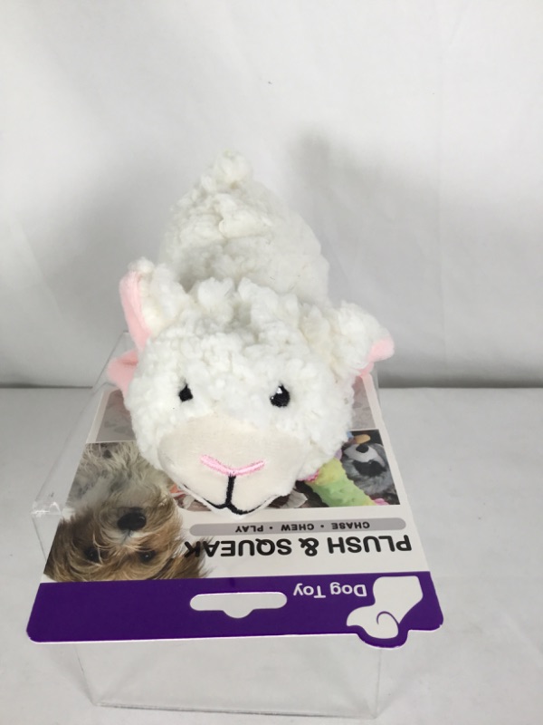 Photo 2 of PLUSH SHEEP SQUEAK TOY FOR DOGS NEW 