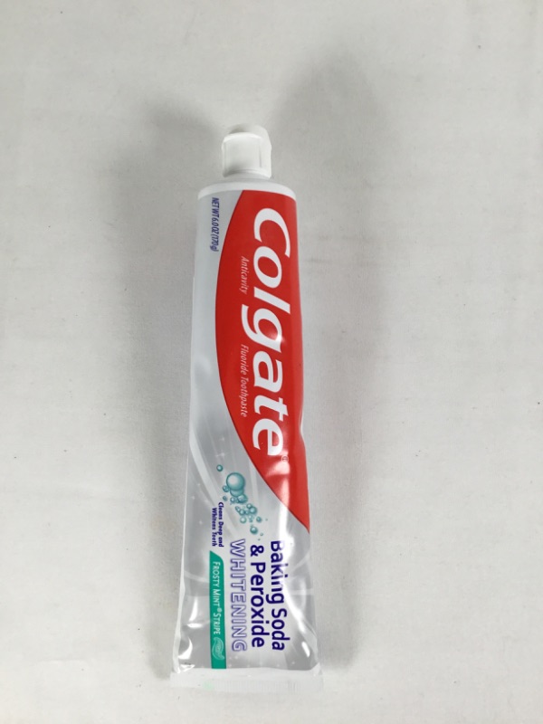 Photo 1 of 6 OZ COLGATE BAKING SODA AND PEROXIDE WHITENING TOOTHPASTE NEW