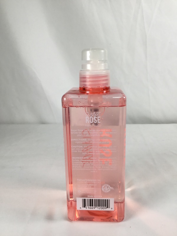 Photo 2 of SUGAR ROSE HAND SOAP 21 FL OZ NEW