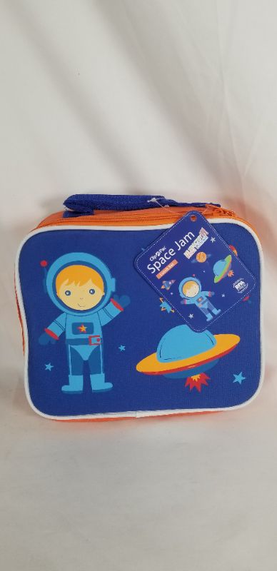 Photo 1 of SPACE LUNCH BAG BLUE AND ORANGE NEW