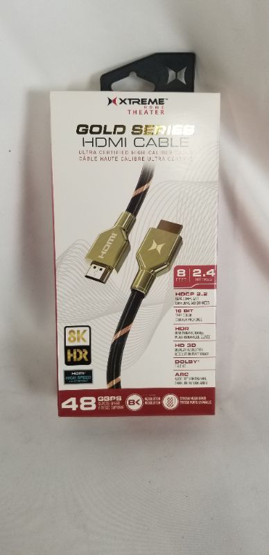 Photo 1 of HDMI CABEL CHARGER GOLD SERIES 6FT 4K NEW 