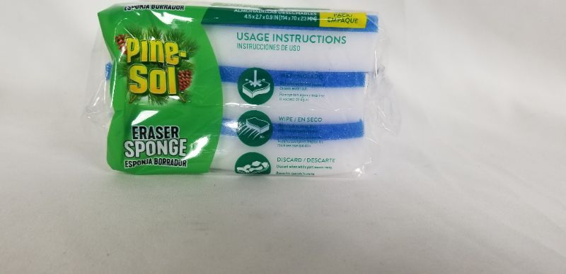 Photo 2 of ERASER SPONGE 3 PACK NEW