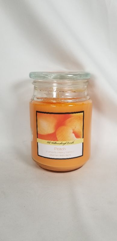 Photo 1 of PEACH CANDLE 18oz NEW