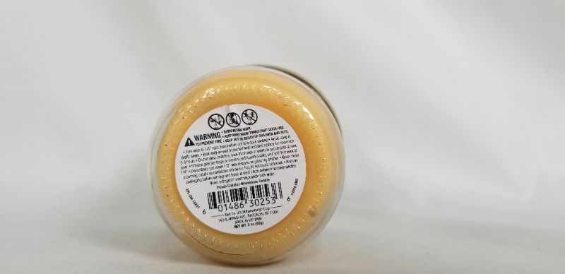 Photo 1 of PEACH GOBBLER MOON SHINE CANDLE JAR 3oz NEW 