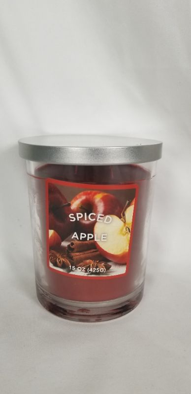 Photo 1 of APPLE SPICE JAR 2 WIC CANDLE 15oz NEW 