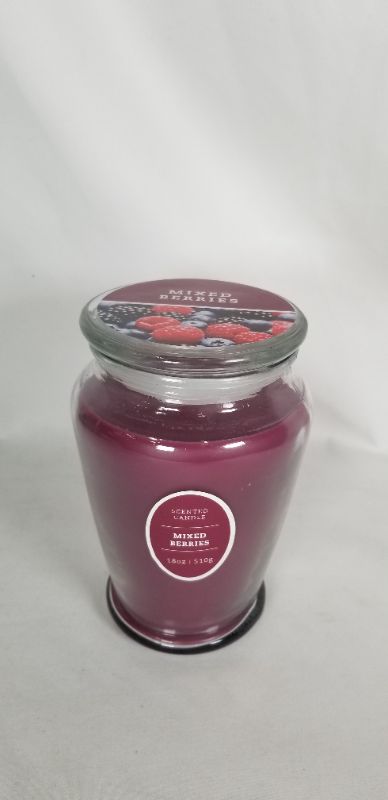 Photo 1 of MIX BERRY CANDLE JAR 18oz NEW 