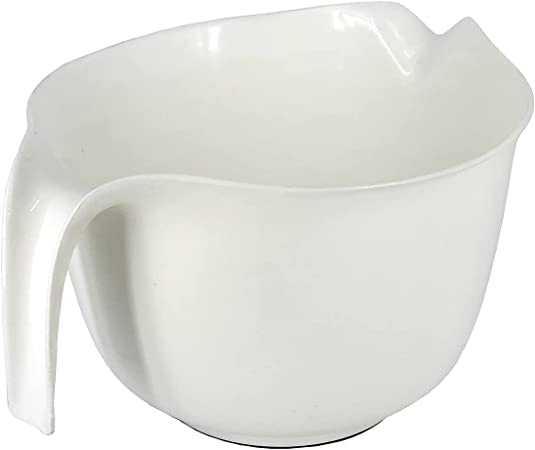 Photo 3 of MEASURING AND MIX BOWL 3QT 12 CUPS WHITE NEW 