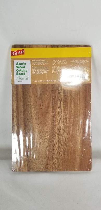 Photo 2 of ACACIA WOOD CUTTING BOARD 11X7X0.6INCH NEW