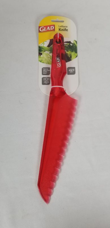 Photo 1 of LETTUCE KNIFE 410 DEGREE RED PREVENTS LETTUCE FROM TURNING BROWN NEW 