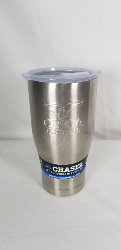 Photo 1 of CHASER ICY GOODNESS IN EVERY SIP STAINLESS STEEL WITH CLEAR LID TUMBLER 27oz  NEW