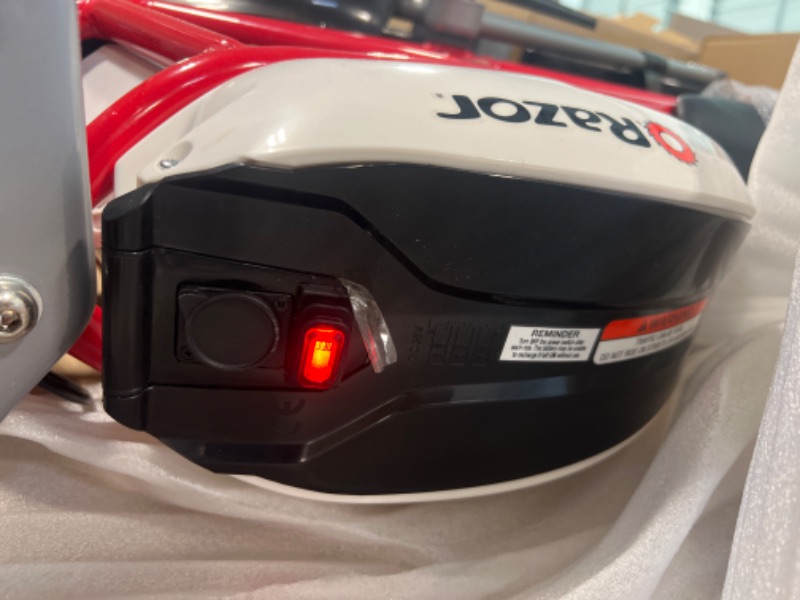 Photo 1 of Razor RSF650 Electric Bike for Ages 16+ - 36V Rechargeable battery, Up to 17 MPH and 50 mins of Ride Time, for Riders up to 220 lbs