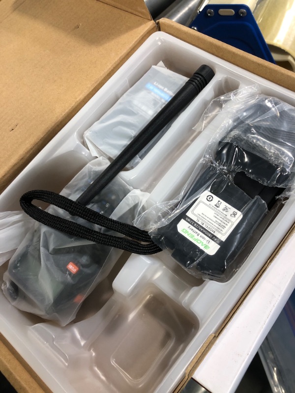 Photo 1 of 2nd Gen TIDRADIO TD-H8 Ham Radio 10Watt 2500mAh Battery Capacity Survival Gear Solid Performance Handheld Two-Way Radio Wireless Programming Module with Repeater List