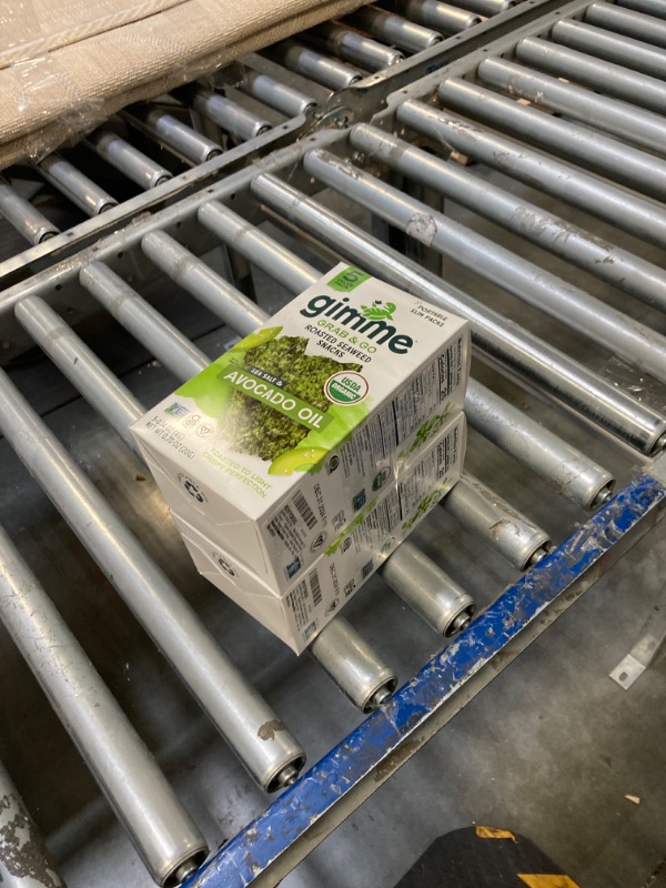 Photo 1 of ***PACK OF 2*** Gimme Seaweed Grab & Go - Sea Salt & Avocado Oil - 5 Count - Organic Roasted Seaweed Sheets - Keto Vegan Gluten Free - Great Source of Iodine & Omega 3’s - Healthy On-The-Go Snack for Kids Adults Sea Salt & Avocado Oil 5 Count