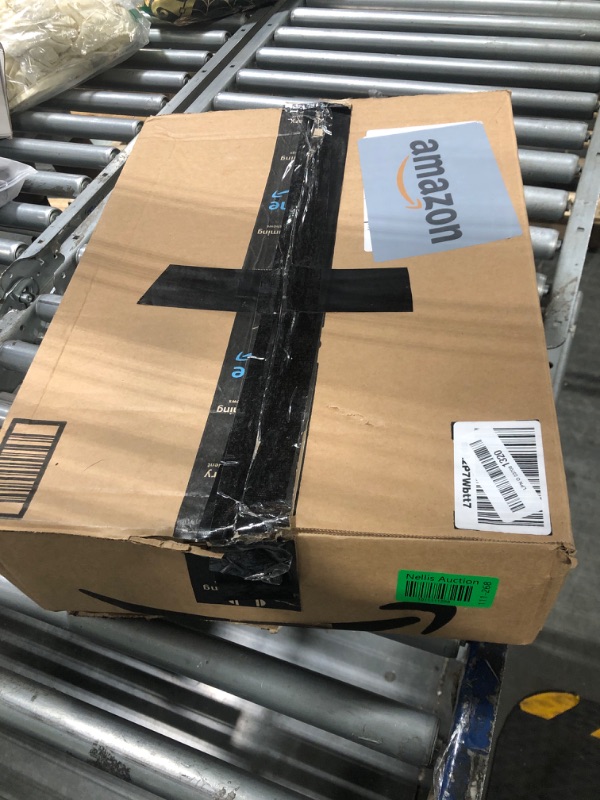 Photo 1 of TUTOTAK C Shaped End Table with Charging Station, Side Table for Sofa, Couch Table with Storage Bag, TV Tray Table with 2 USB Ports and Outlets for Living Room, Bedroom, Brown TB01BB024