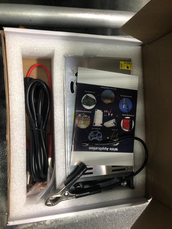 Photo 1 of Yaheeda New Version Converter, 110V AC to 12V DC Converter Power Supply 12V 600W 50A DC Switch Transformer for RV,Pump,LED Strip, LCD Monitor