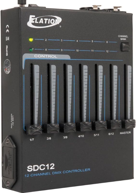 Photo 1 of ADJ Products 12 CHANNEL BASIC DMX CONTROLLER (SDC12)