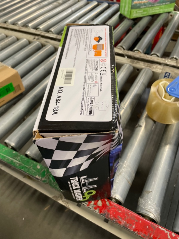 Photo 1 of ***MISSING PARTS***
Slot Car Race Track Sets for Boys, Race Car Track with 2 High-Speed Slot Cars, Battery or Electric Car Track, Dual Racing Game Lap Counter Track Sets, Toys Gifts for Boys Girls Ages 4 5 6 7 8-12