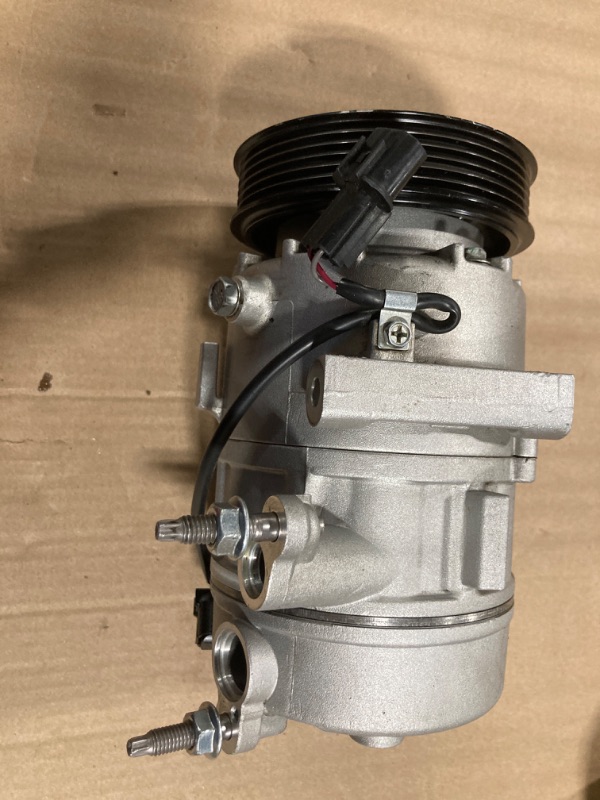 Photo 2 of *** missing small items*** A-Premium Air Conditioner AC Compressor with Clutch Compatible with Hyundai Elantra, Elantra Coupe GT & Kia Forte5 Forte Koup Soul EV