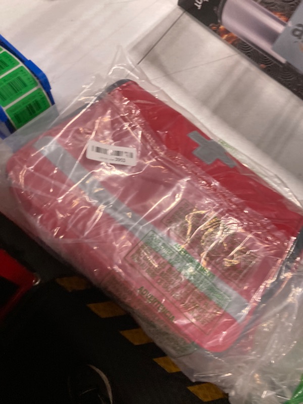 Photo 1 of CURMIO Emergency Medical Backpack Empty, First Responder EMT Bag for EMS, Camping, Hiking, Home Health, Field Trips, Red (Bag Only, Patented Design)