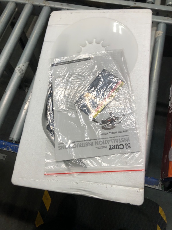 Photo 4 of ***set of 2*** CURT 16521 A16 5th Wheel Slider Hitch for Short Bed Trucks, 16,000 lbs WITH ***heavy box on top, can't open to check this item*** CURT 16560 R16 5th Wheel Roller for Short Bed Trucks, 16,000 lbs  BUNDLE
