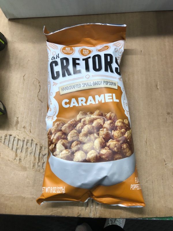 Photo 2 of 
G.H. Cretors’ Caramel Corn – Irresistible Gourmet Caramel Popcorn Snacks in Individual Bags, 8 Oz (6 Pack)
