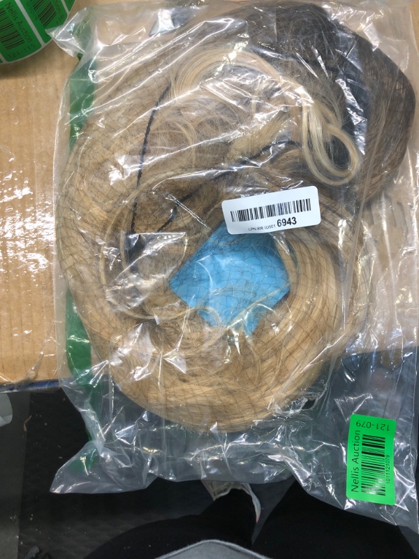 Photo 2 of ***USED***KOME Blonde Long Layered Wig with Bangs,Straight Hair Wigs for Women,Synthetic Heat Resistant Natural Looking Hair Wig for Party Cosplay Dality Use…