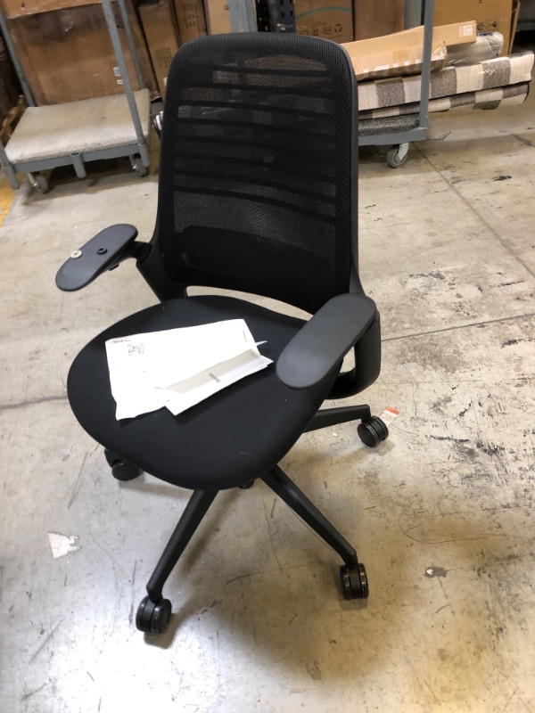 Photo 4 of Steelcase Series 1 Work Office Chair - Licorice
