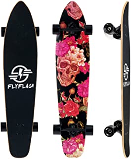 Photo 1 of 42 Inch Longboard Skateboard Complete Cruiser Pintail,The Original Artisan Maple Skateboard Cruiser Pintail for Cruising, Carving, Free-Style and Downhill
