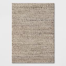 Photo 1 of Chunky Knit Wool Woven Rug - Project 62™ 5'x7'

