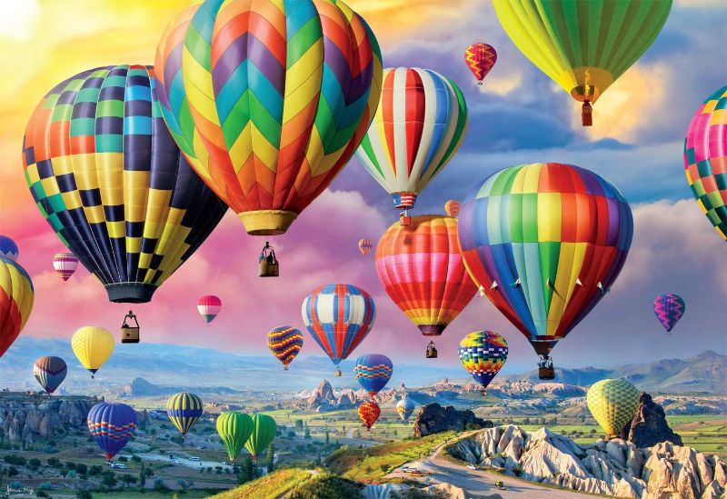 Photo 1 of Buffalo Games - Up, Up and Away - 2000 Piece Jigsaw Puzzle