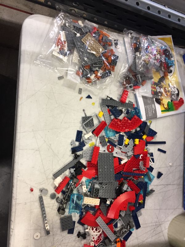 Photo 2 of LEGO Marvel Spider-Man Attack on The Spider Lair 76175 Cool Building Toy, Featuring The Spider-Man Headquarters; Includes Spider-Man, Green Goblin and Venom Minifigures, New 2021 (466 Pieces)
