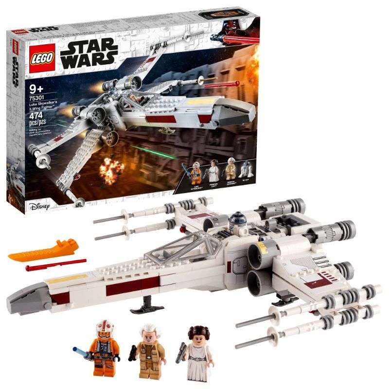 Photo 1 of LEGO Star Wars Luke Skywalkers X-Wing Fighter 75301---BOX IS DAMAGED---