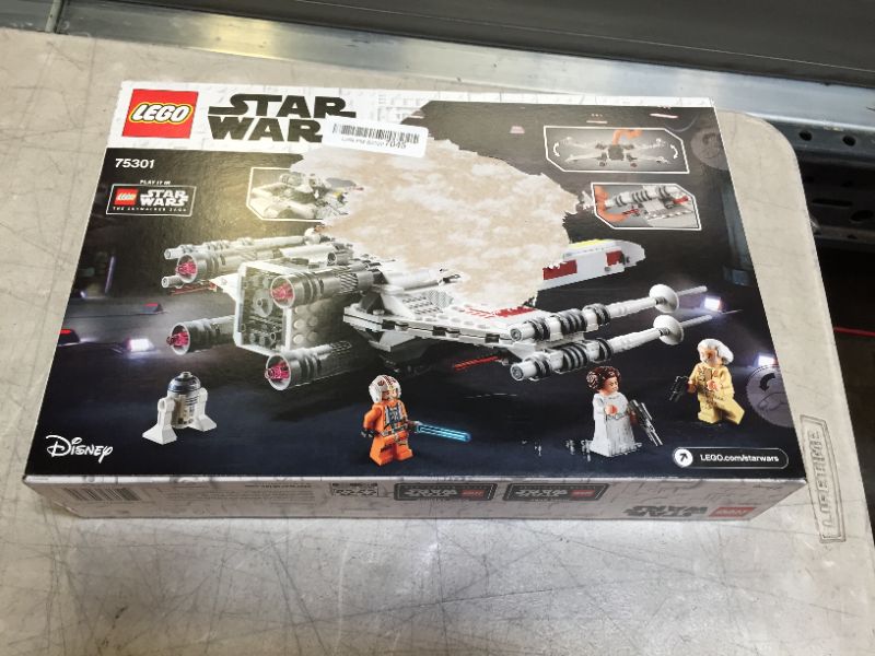Photo 3 of LEGO Star Wars Luke Skywalkers X-Wing Fighter 75301---BOX IS DAMAGED---