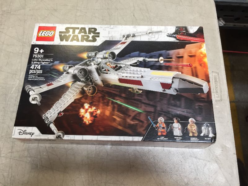 Photo 2 of LEGO Star Wars Luke Skywalkers X-Wing Fighter 75301---BOX IS DAMAGED---