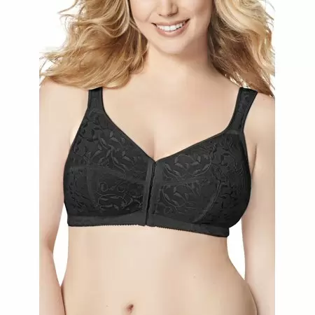 Photo 1 of Just My Size Women's Comfort Cushion Straps Front-Close Wire-Free Bra  size 44DDD