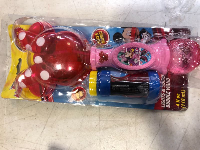 Photo 2 of Disney Mickey Mouse Lights and Sound Bubble Wand