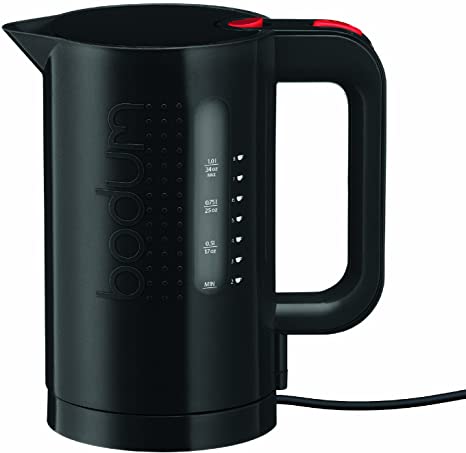 Photo 1 of Bodum Bistro Electric Water Kettle, 34 Ounce, 1 Liter, Black